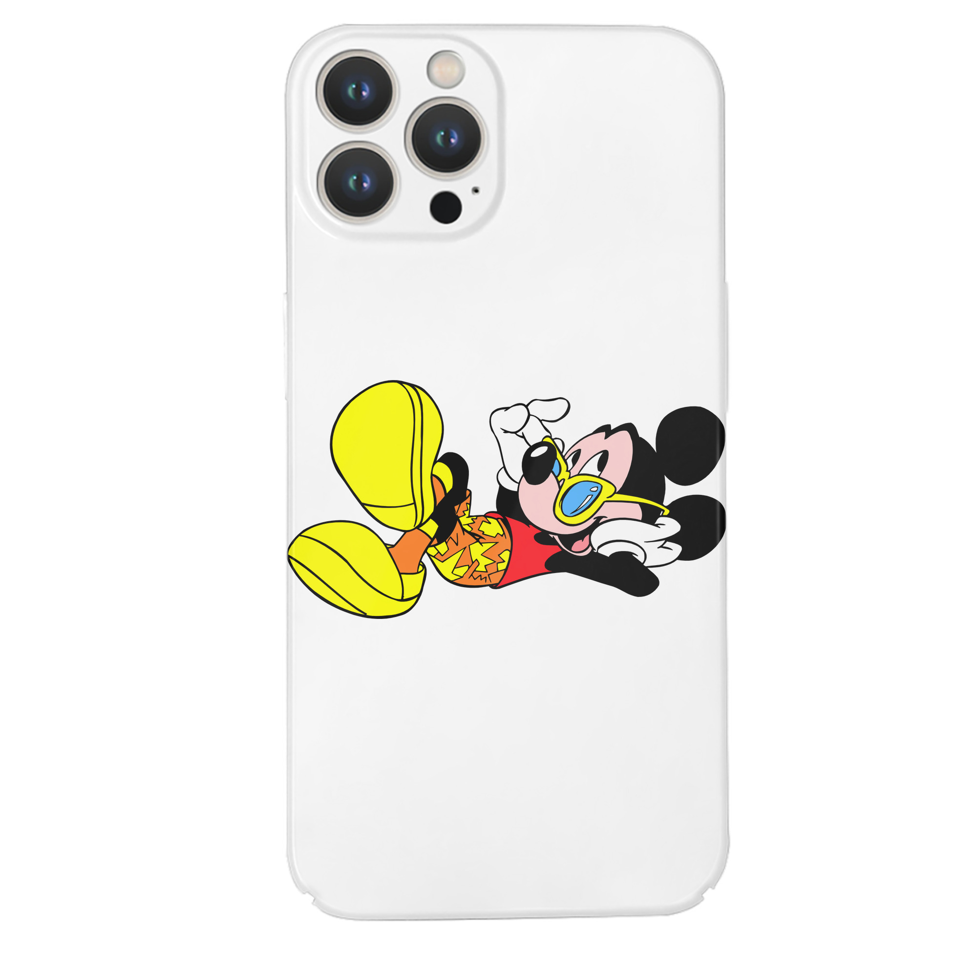 （画像用） ミッキーマウス Mickey Mouse 【iPhone 14シリーズ対応】ハードケース